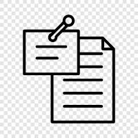 notepad, pencil, paper, text editor icon svg