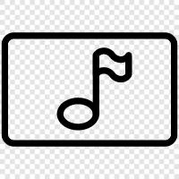 Notes, Note, Musical Notes, Melody icon svg