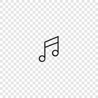 Noten, Musik, Klavier, Keyboard symbol