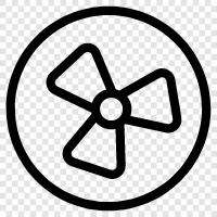 nuclear, atomic, radiation, fallout icon svg