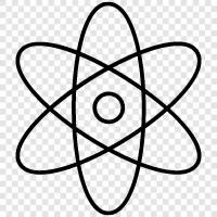 nükleer, radyoaktif, element, atom bombası ikon svg