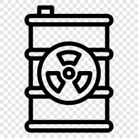 nuclear weapon, nuclear fallout, nuclear radiation, atomic bomb icon svg