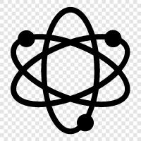 nucleus, atomicity, isotope, atom icon svg