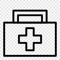 nursing bag, doctor bag, hospital bag, medical supplies icon svg