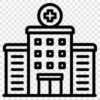 Nursing Home, Rehabilitation, Health Care, Hospital icon svg