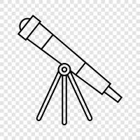 observing, astronomy, bird watching, nature icon svg