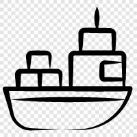 ocean freight, cargo shipments, shipping, cargo icon svg