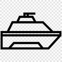 ocean, cargo, water, cargo ship icon svg