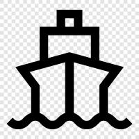 ocean, freight, cargo, transportation icon svg