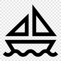 ocean, sailing, maritime, water icon svg