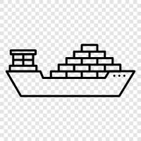 ocean voyage, maritime, shipping, sailing icon svg