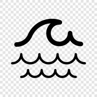 ocean, sea, ripple, surf icon svg