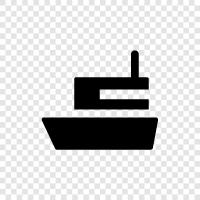 ocean, sail, vessel, transportation icon svg