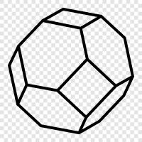 octahedron, polyhedron, Platonic solids, symmetry icon svg