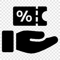 offers, discounts, savings, percentage icon svg