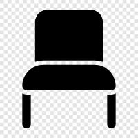 office chair, leather chair, wooden chair, ergonomic chair icon svg