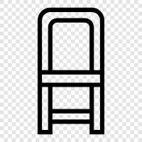 office chair, office furniture, ergonomic chair, computer chair icon svg