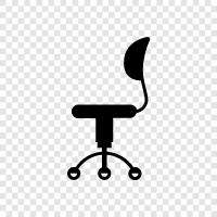 office chair reviews, office chairs, ergonomic office chair, leather office chair icon svg