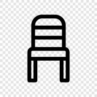 Office, Furniture, Chairs, Home icon svg