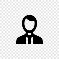 office, office worker, working, job icon svg