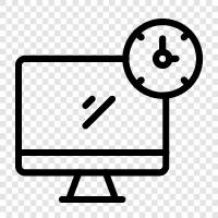 office time, time at work, working hours, working day icon svg