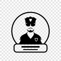 officer, policeman, law enforcement, police icon svg