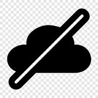 offline, cloud, storage, backup icon svg