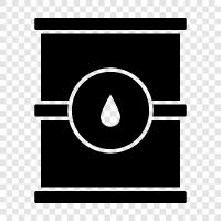 Oil Barrel Size icon