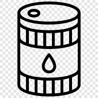oil drums, oil tanker, oil refinery, oil well icon svg
