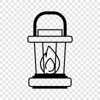 oil lamps, lamp oil, kerosene lamp, paraffin lamp icon svg