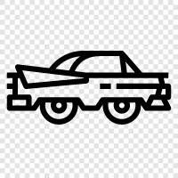 Old Car, Antique Car, Classic Car Dealership, Classic Car Prices icon svg