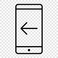 older smartphones, previous android phones, older android phones, older iPhone icon svg