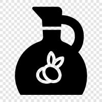 Olive Oil, Bottle of Olive Oil, Oil Bottle, Glass Oil Bottle icon svg