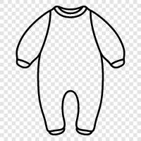 onesie, pajamas, sleepwear icon svg