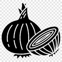 onion bulb, onion farming, onion seed, onion varieties icon svg