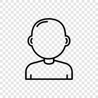 online avatar, 3D avatar, virtual reality avatar, avatar creator icon svg