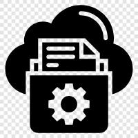 online backup, online storage, storage services, Cloud Backup icon svg