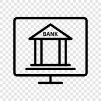 online banking, online banking account, online banking security, online banking fraud icon svg