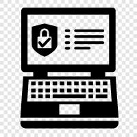 online banking, online security, online privacy, banking security icon svg