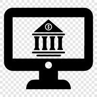 online banking, online banking accounts, online banking services, online banking security icon svg
