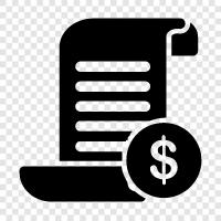 online bill payment, check payment, direct deposit, prepaid debit card icon svg
