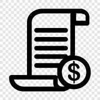 online bill payment, check payment, money order payment, bank payment icon svg