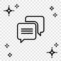 Online Chat icon svg