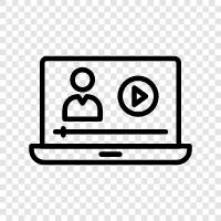 online class, online university, online learning, online courses icon svg