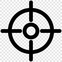 online crosshair, crosshair gun, sniper, crosshair help icon svg