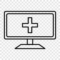 online doctor, online health care, online doctor consultation, online doctor services. icon svg