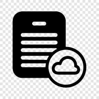 online document, document storage, file storage, online file storage icon svg