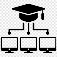 online education, online course provider, online learning, online courses icon svg
