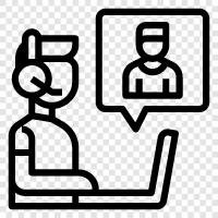 online forum, online chat, online help, online support group icon svg