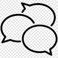 online group chat, online chat, online messaging, messaging icon svg
